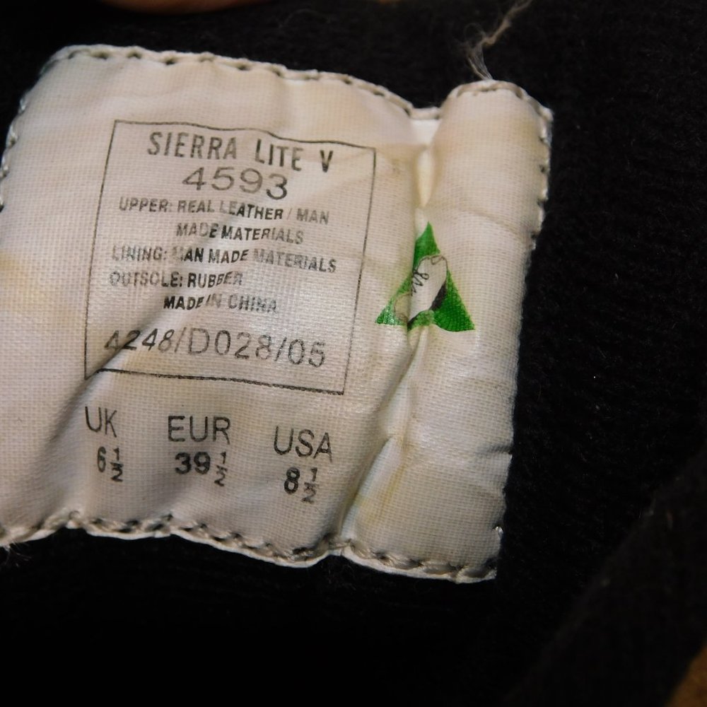 Hi-Tech Sierra Lite V Leather Hiking Boots Women 8.5 - Picture 7 of 11